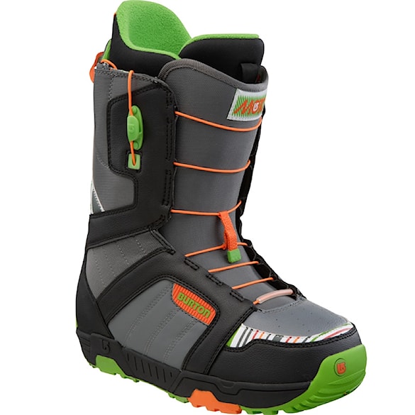 Zimní boty Burton Moto black/gray/multi - 1