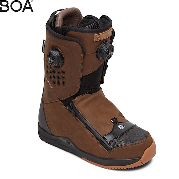 Topánky na snowboard DC Travis Rice brown 2021 - 1