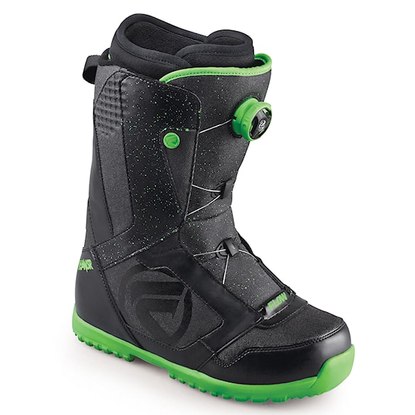 Zimní boty Flow Ansr Boa black/lime 2013 - 1