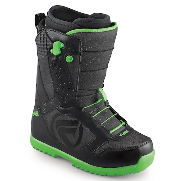 Zimní boty Flow Ansr Quick Fit black/lime 2013 - 1