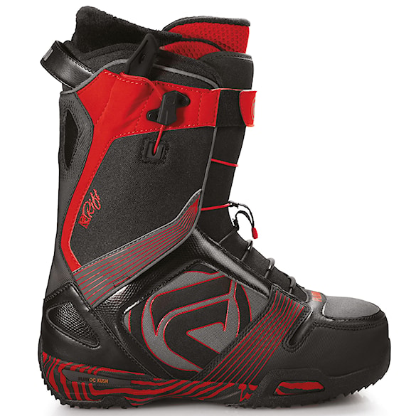 Zimní boty Flow Rift Quick Fit black/red 2012 - 1