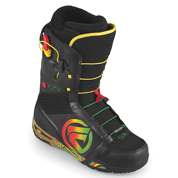 Zimní boty Flow Rival Quick Fit black/rasta 2013 - 1