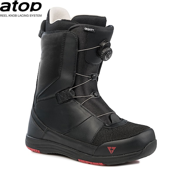 Topánky na snowboard Gravity Manual Atop black 2020 - 1