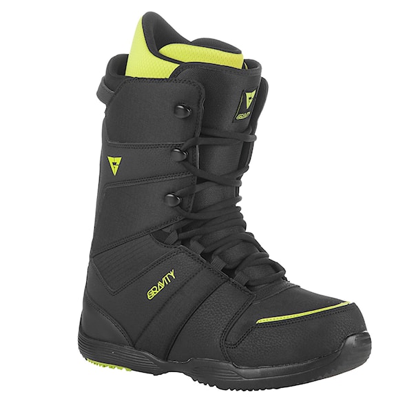 Boty na snowboard Gravity Manual black/lime 2016 - 1