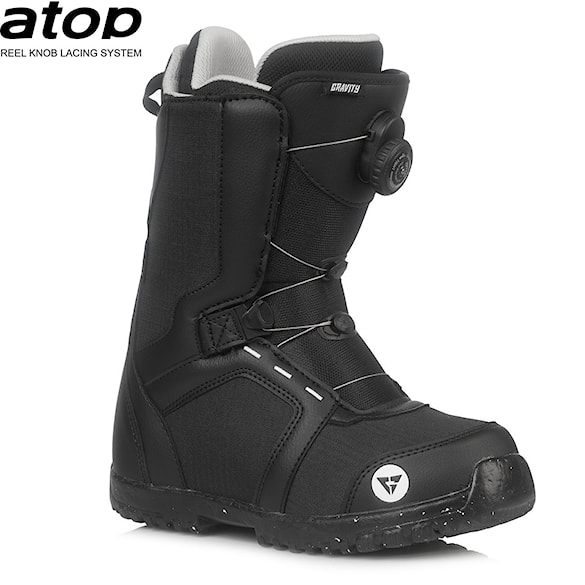 Boty na snowboard Gravity Micro Atop black 2019 - 1