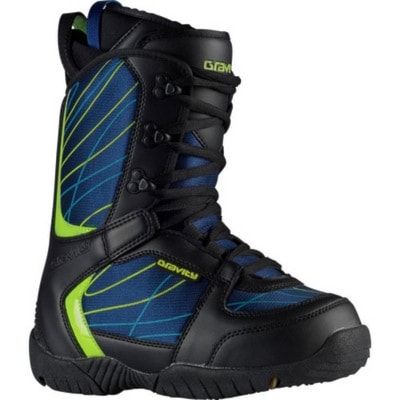 Zimní boty Gravity Rise Jr black/blue - 1