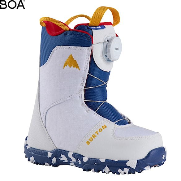 Buty snowboardowe Burton Grom Boa white 2026 - 1