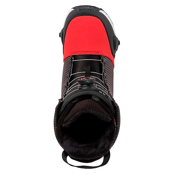 Buty snowboardowe Burton Highshot Step On geranium red grid/black 2027 - 4