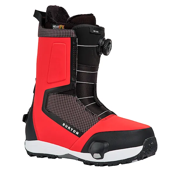 Buty snowboardowe Burton Highshot Step On geranium red grid/black 2027 - 1