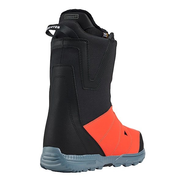 Buty snowboardowe Burton Moto Boa black/fiesta red 2026 - 2