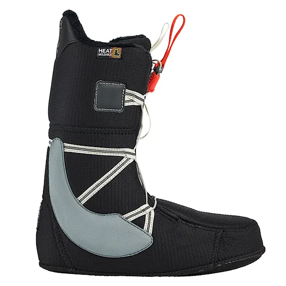 Snowboard Boots Burton Moto Boa black/fiesta red 2026 - 4