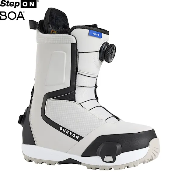 Snowboard Boots Burton Wms Highshot Step On grey cloud 2026 - 1
