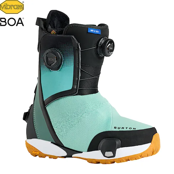Buty snowboardowe Burton Wms Waverange X Step On sage green 2026 - 1