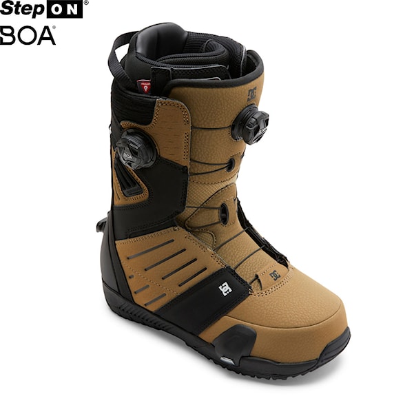 Boty na snowboard DC Judge Step On light brown/black 2025 - 1