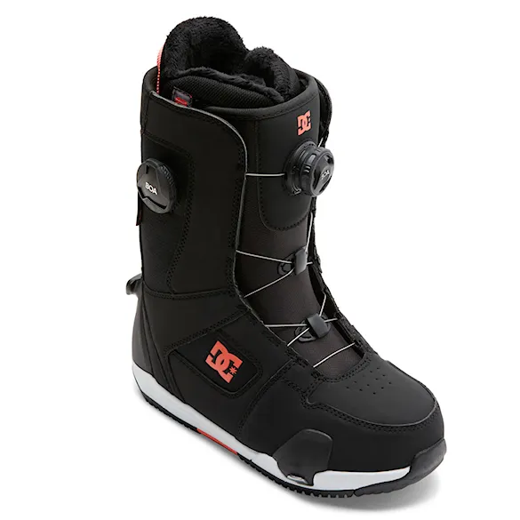 Buty snowboardowe DC Wms Phase Pro Step On Boa black/hot coral 2025 - 1