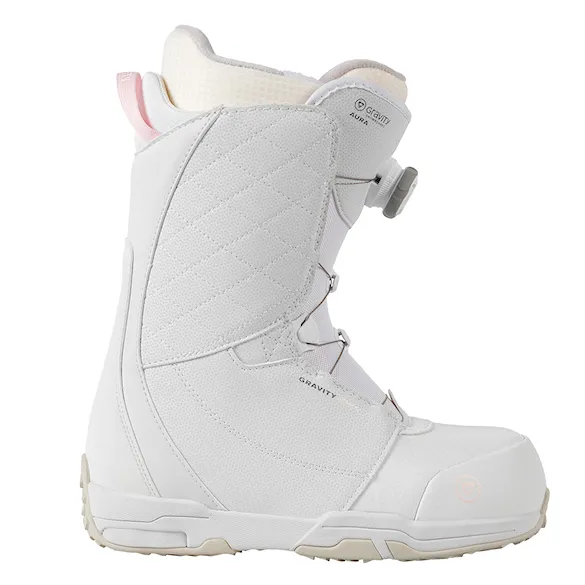 Boty na snowboard Gravity Aura Atop white 2026 - 3