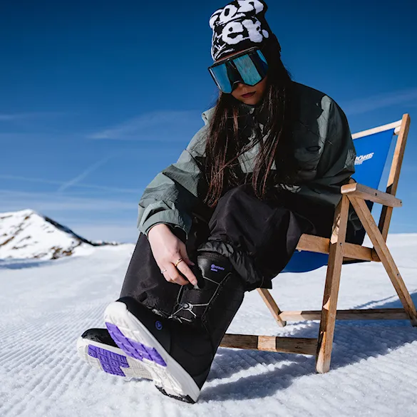 Boty na snowboard Gravity Aura MOZ black/violet 2027 - 8