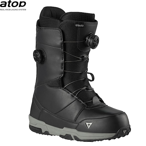Snowboard Boots Gravity Manual Dual Atop black/grey 2025 - 1