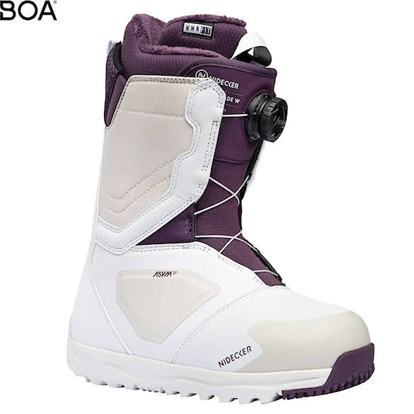 Boty na snowboard Nidecker Cascade W white 2026 - 1