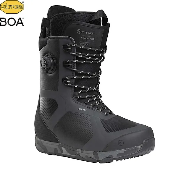 Boty na snowboard Nidecker Kita Hybrid black 2026 - 1