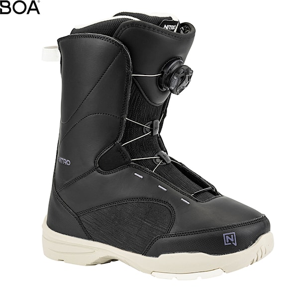 Topánky na snowboard Nitro Flora BOA black 2026 - 1