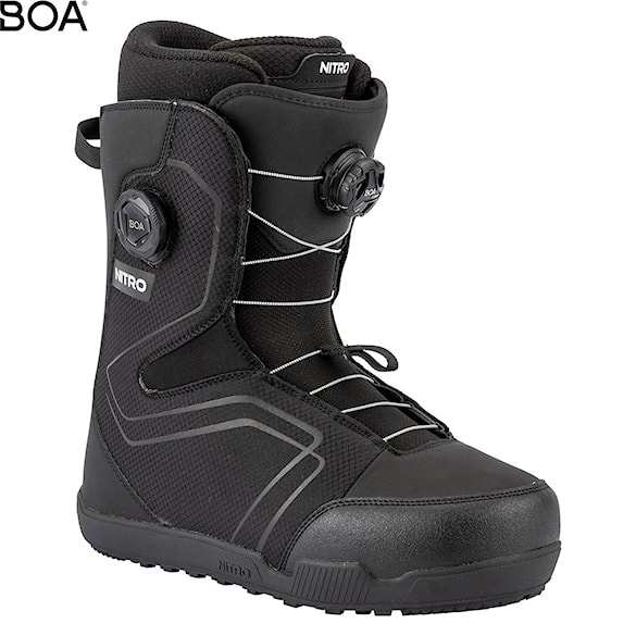 Topánky na snowboard Nitro Sentinel BOA black 2026 - 1