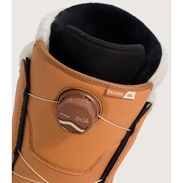 Snowboard Boots Vans WMS Encore OG sherpa tan/medium gum 2027 - 8