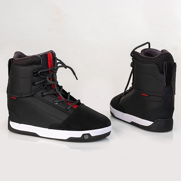 Buty wakeboardowe Hyperlite Distortion grey/black 2025 - 1