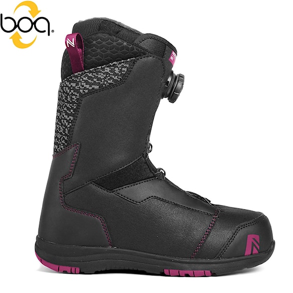 Boty na snowboard Nidecker Onyx Coiler black 2019 - 1