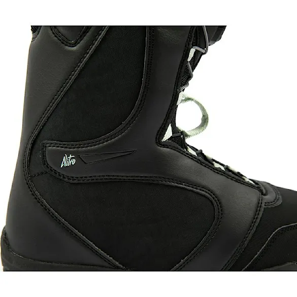 Buty snowboardowe Nitro Flora TLS black/mint 2024 - 9