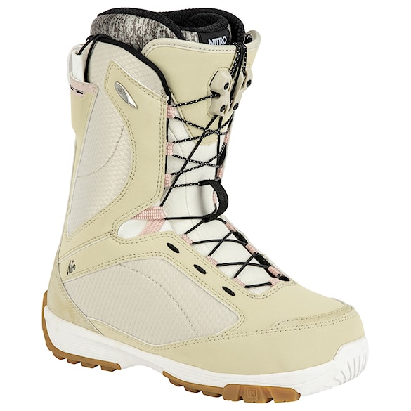 Topánky na snowboard Nitro Monarch TLS sand 2023 - 1