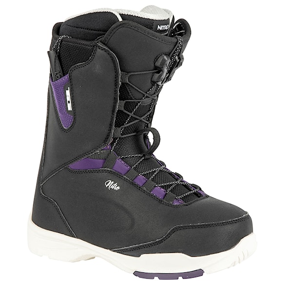 Boty na snowboard Nitro Scala TLS black/purple 2025 - 1