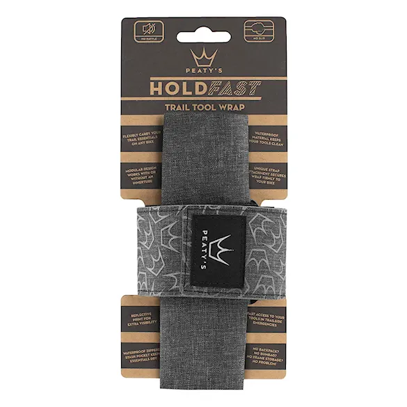 Brašna na kolo Peaty's Holdfast Trail Tool Wrap slate grey - 2