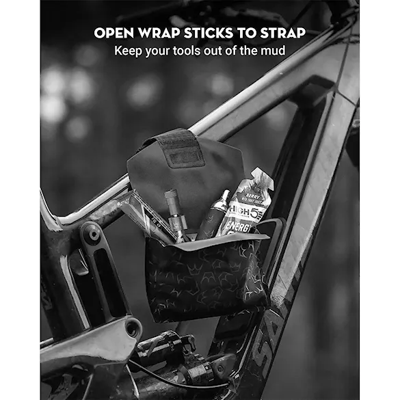 Brašna na kolo Peaty's Holdfast Trail Tool Wrap slate grey - 3