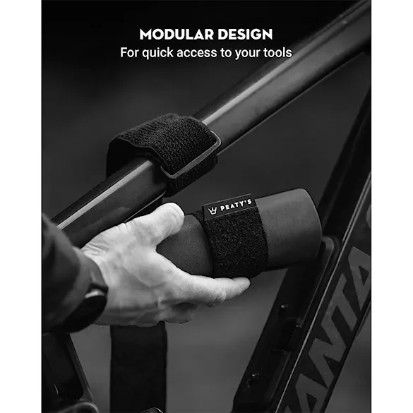 Brašna na kolo Peaty's Holdfast Trail Tool Wrap slate grey - 5