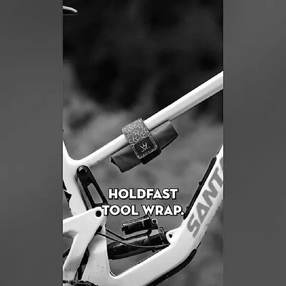 Brašna na kolo Peaty's Holdfast Trail Tool Wrap slate grey - 8