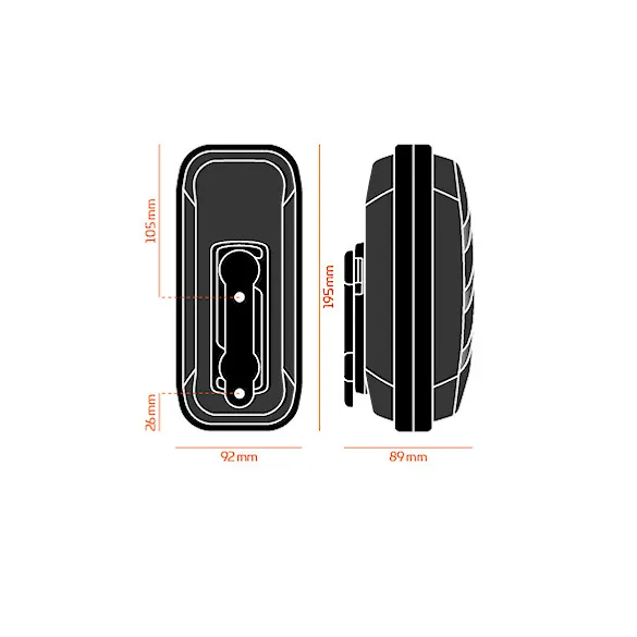 Saddle Bag / Toolbox Fidlock Twist Toolbox black - 3