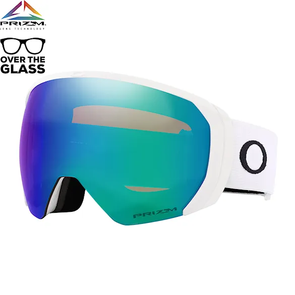 Snowboardové okuliare Oakley Flight Path L matte white | prizm argon iridium 2025 - 1