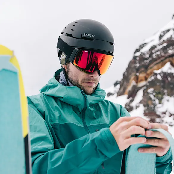 Gogle snowboardowe Smith 4D Mag black | cp ed red mirror+cp storm yellow flash 2026 - 3