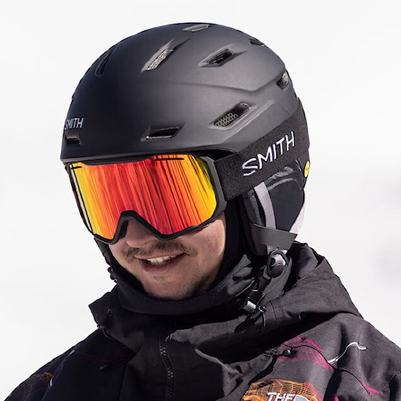 Snowboard Goggles Smith Blazer black | red solx mirror 2026 - 3