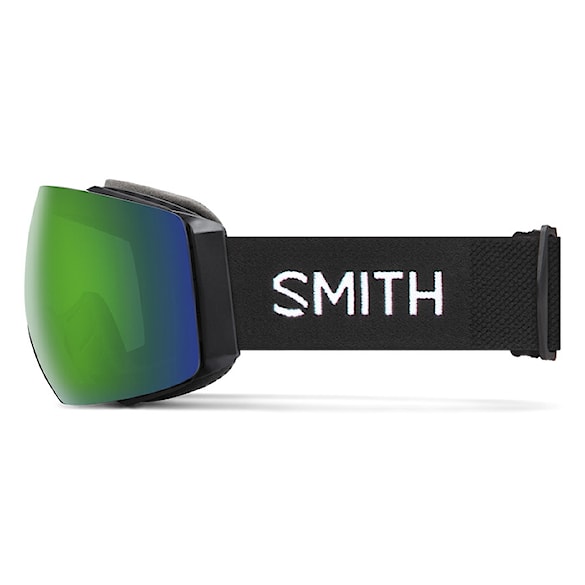 Snowboardové okuliare Smith I/O Mag black | cp sun green +cp storm rose flash mirror 2026 - 2