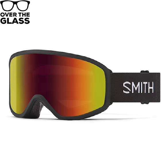 Snowboardové brýle Smith Reason OTG black | red sol-x 2026 - 1