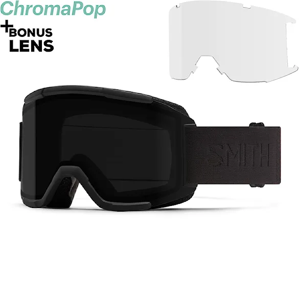 Gogle snowboardowe Smith Squad blackout | cp sun black+clear 2026 - 1