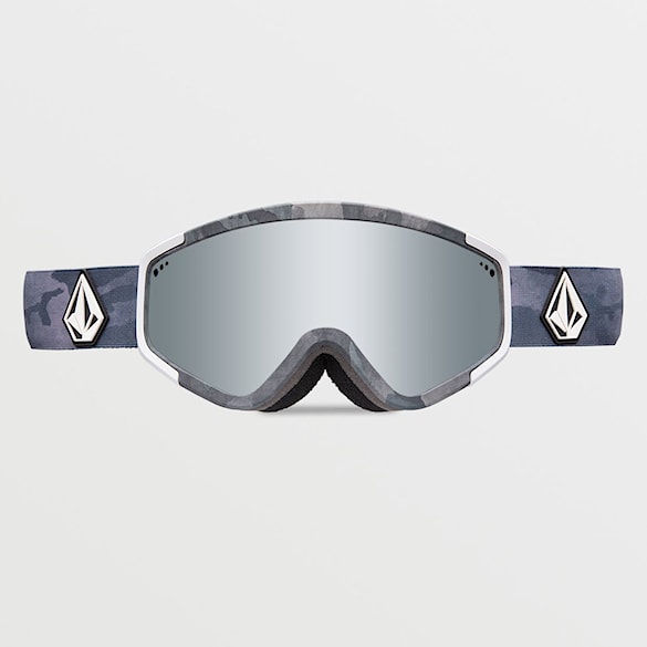 Snowboardové okuliare Volcom Attunga cloudwash camo | silver chrome+yellow 2024 - 2