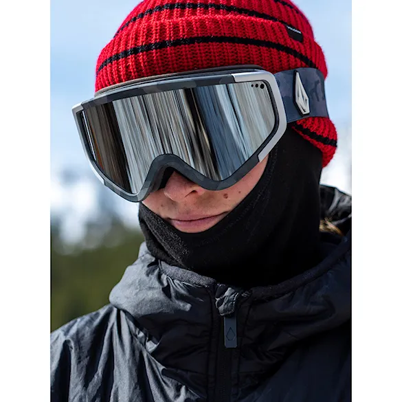 Gogle snowboardowe Volcom Attunga cloudwash camo | silver chrome+yellow 2024 - 5