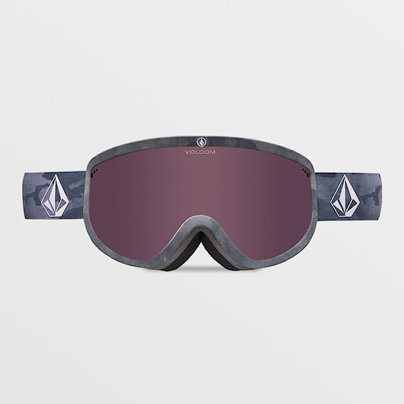 Snowboard Goggles Volcom Footprints cloudwash camo | light bronze+yellow 2024 - 2