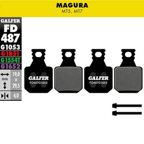 Klocek hamulcowy Galfer Performance FD487 G1053 Magura - 1