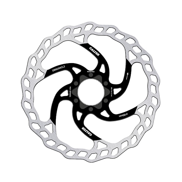 Brzdový kotúč Galfer Fixed Wave Center Lock 180 mm × 2,0 mm - 1