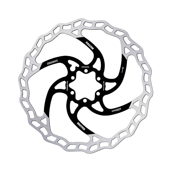 Brzdový kotúč Galfer Fixed Wave 200 mm × 2,0 mm - 1