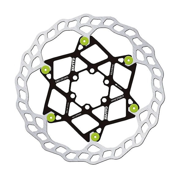Brzdový kotúč Galfer Floating Disc Wave 203 mm × 2,0 mm green pins - 1